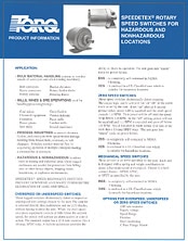 Speedetex Rotary Speed Switch Overview